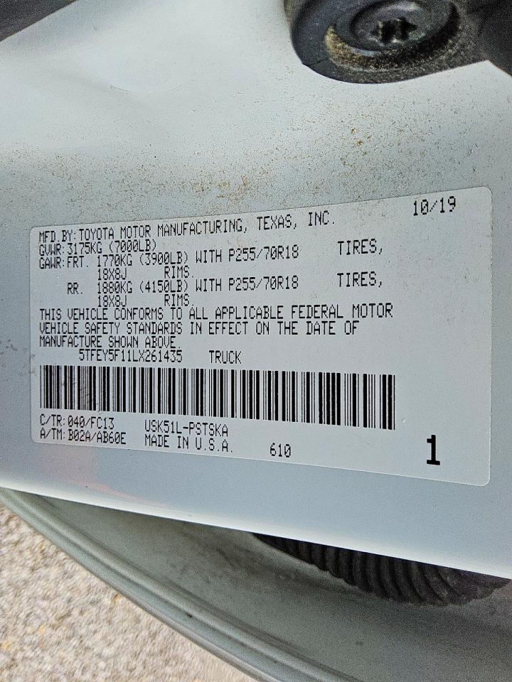 Toyota Tundra Crewmax Sr5