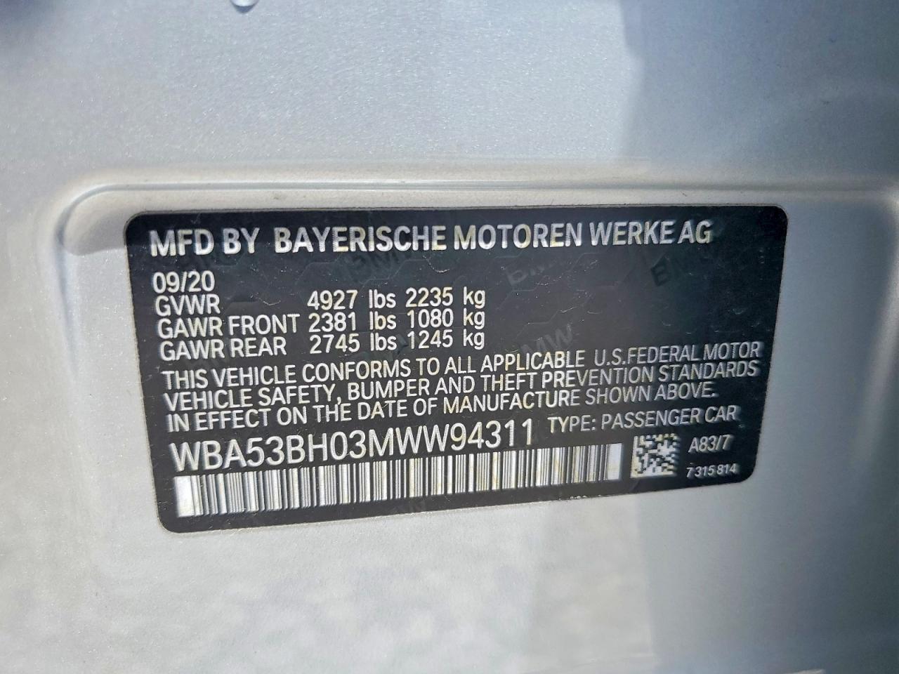 BMW 5 Series I