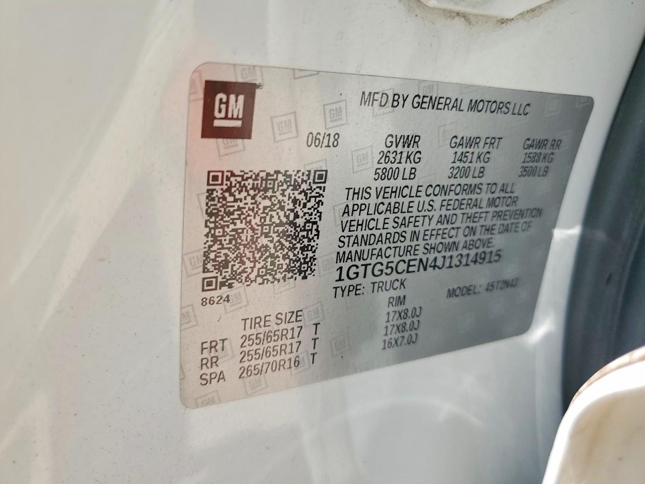 GMC Canyon Sle
