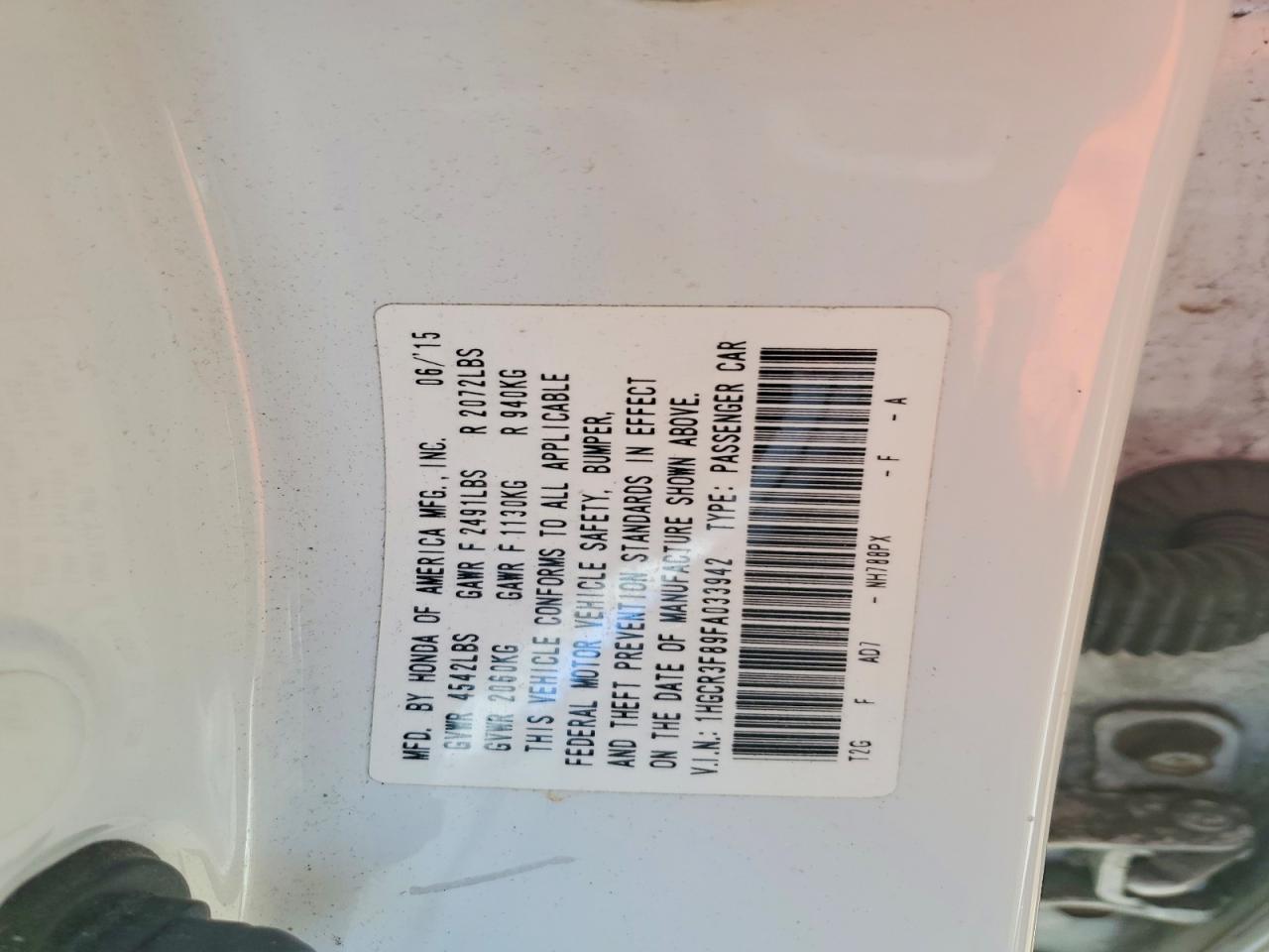 Honda Accord Exl