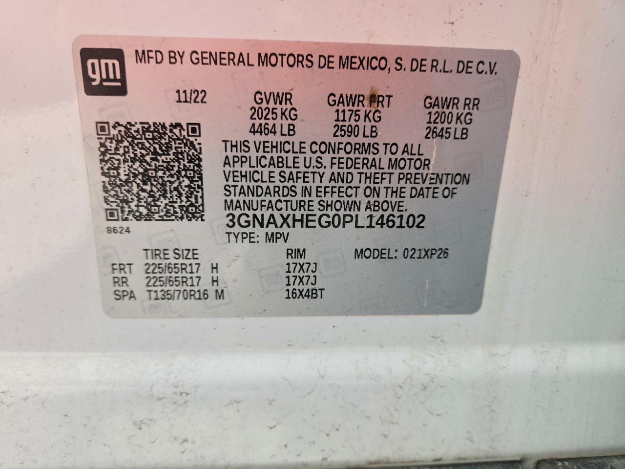 Chevrolet Equinox Ls