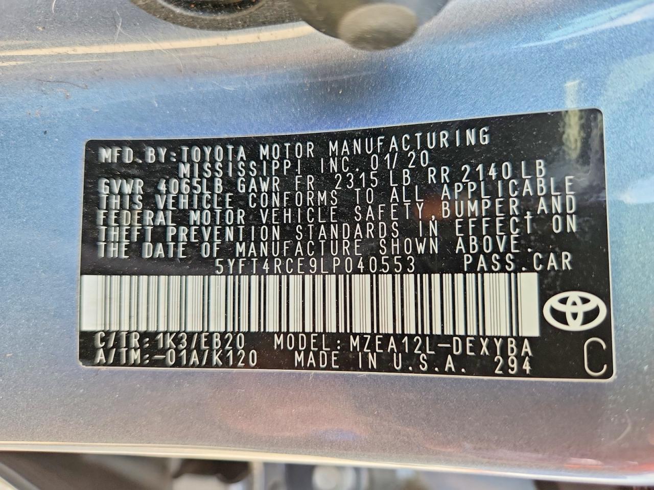 Toyota Corolla Xse