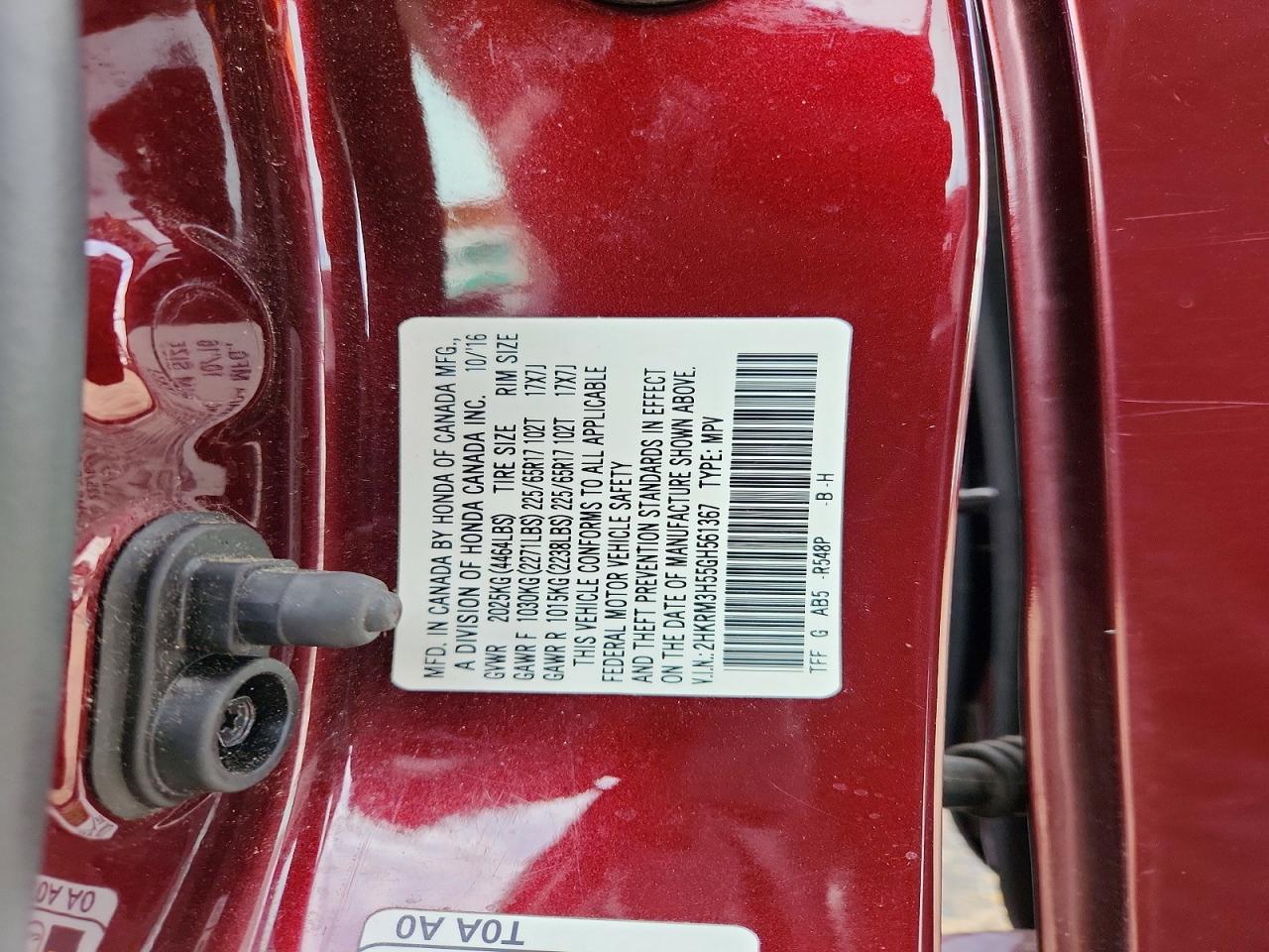 Honda Crv Ex