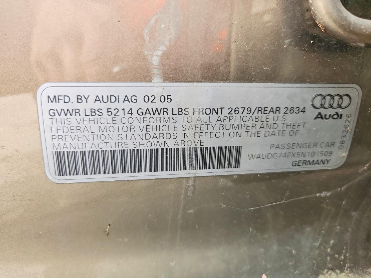 Audi A6 3.2 Quattro