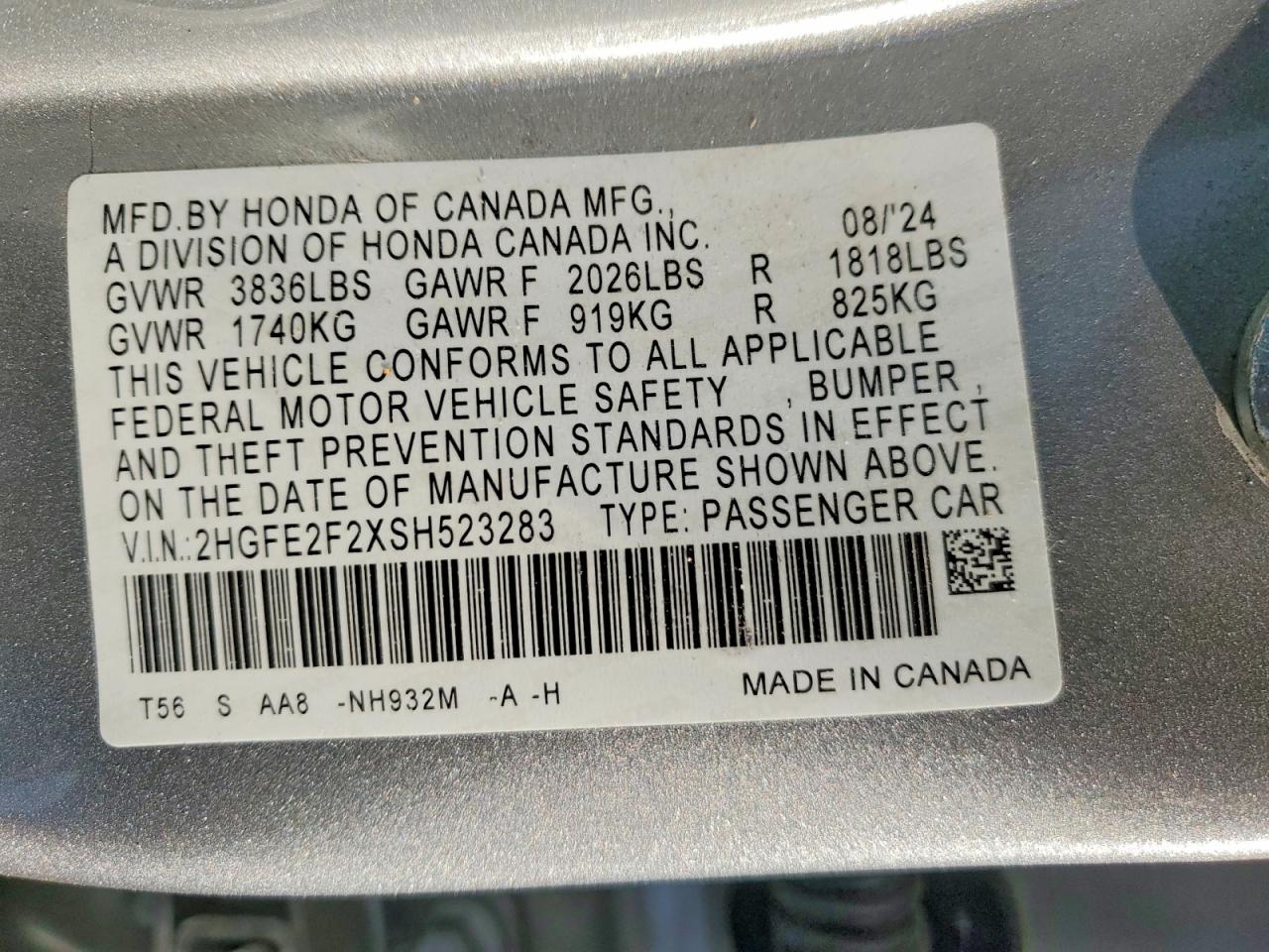 Honda Civic Lx