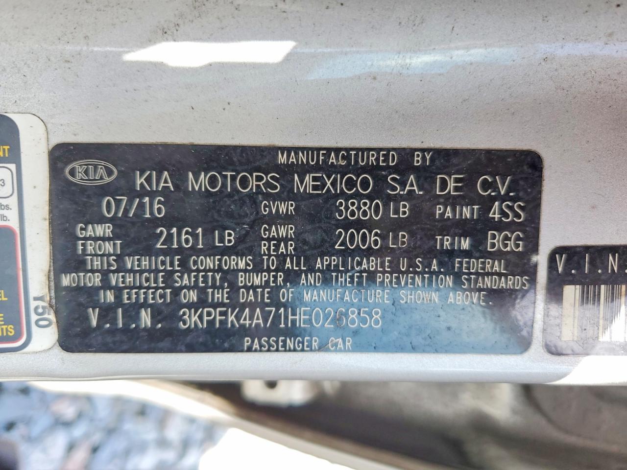 Kia Forte Lx