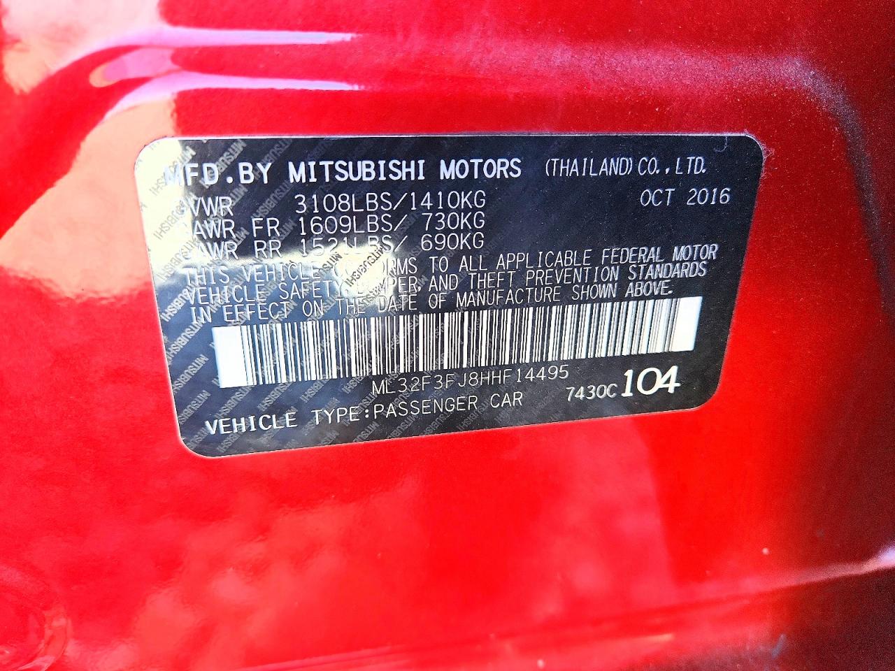 Mitsubishi Mirage G4 Es