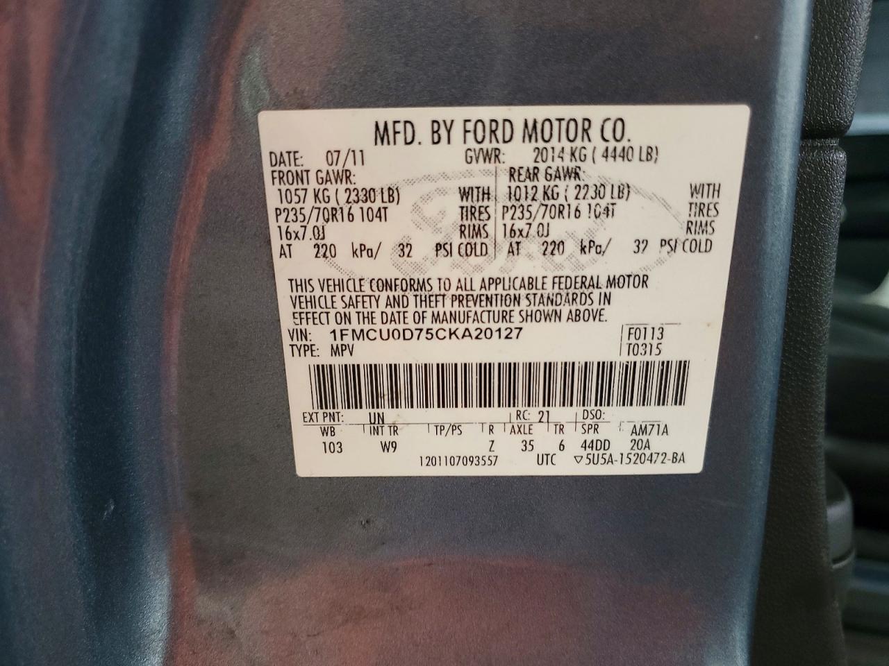 Ford Escape Xlt