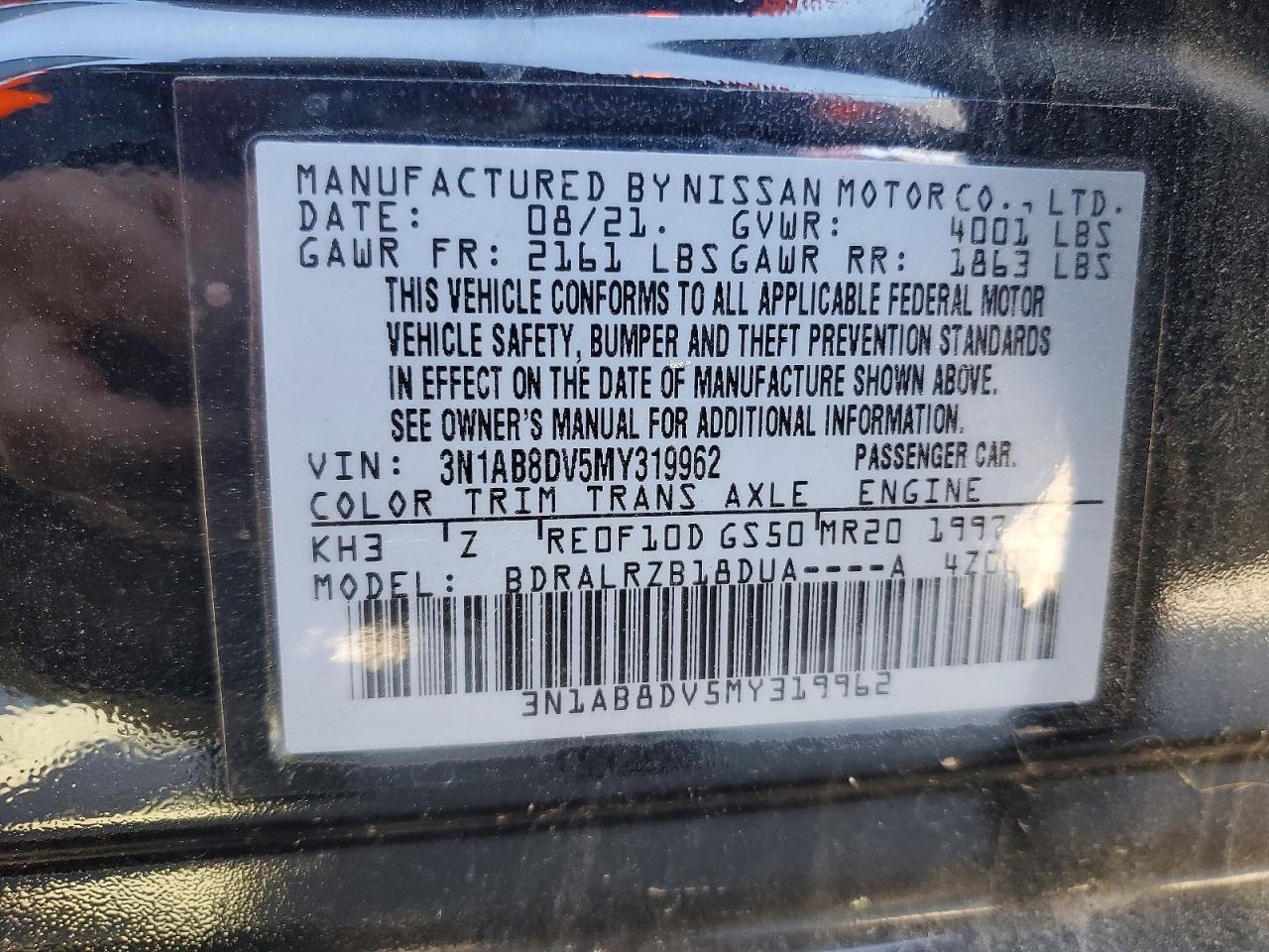 Nissan Sentra Sr