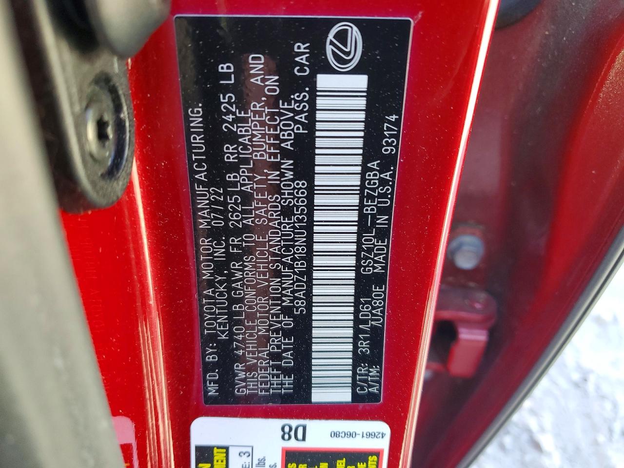 Lexus Es Base