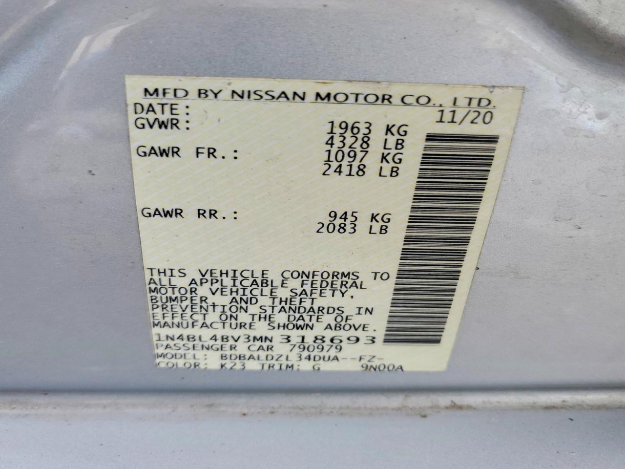 Nissan Altima S