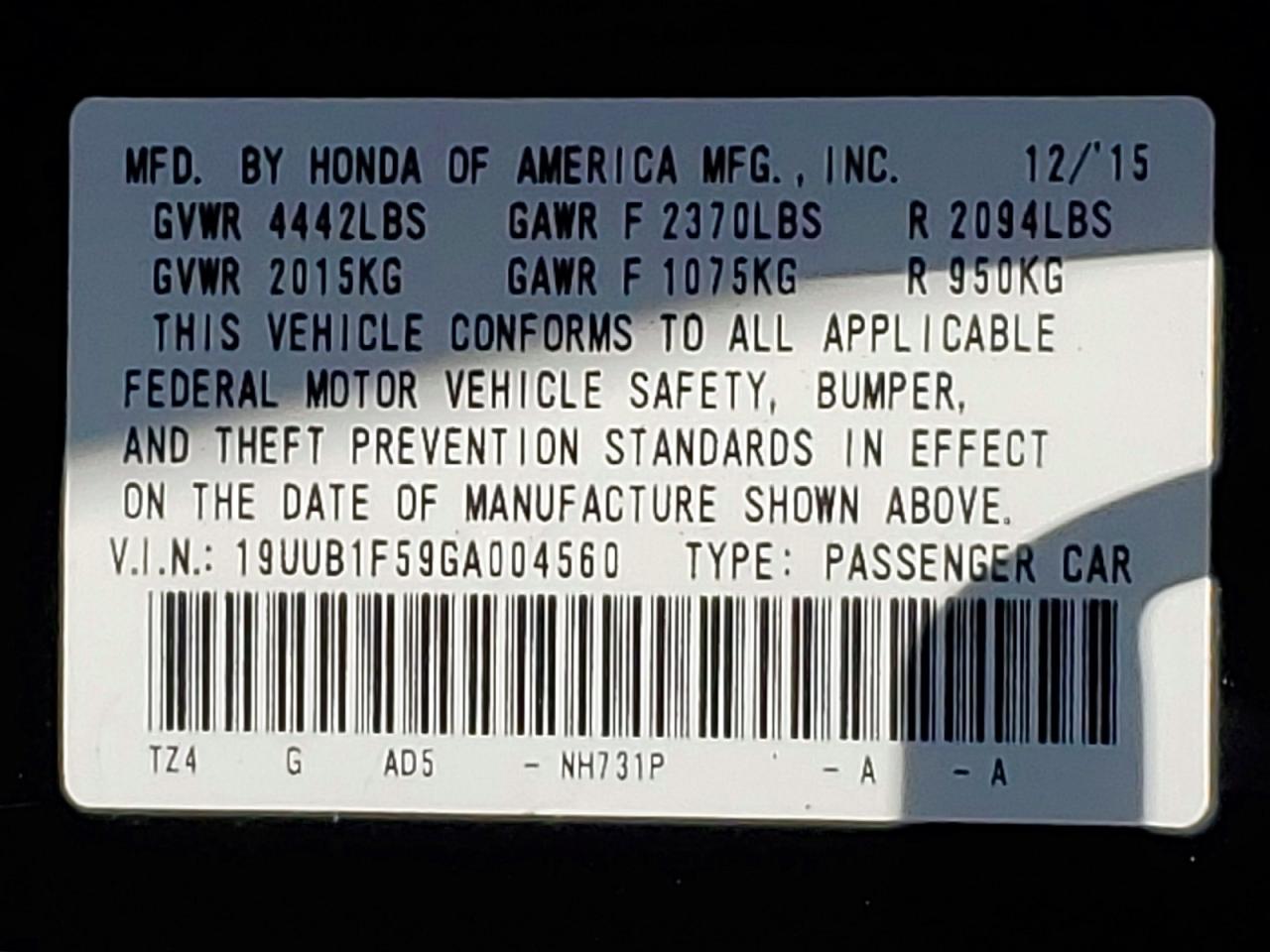 Acura TLX Tech