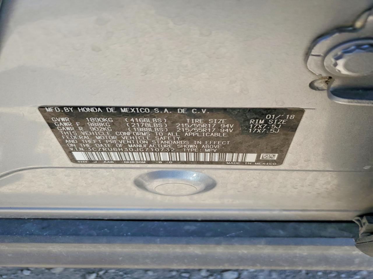 Honda HR-V Lx