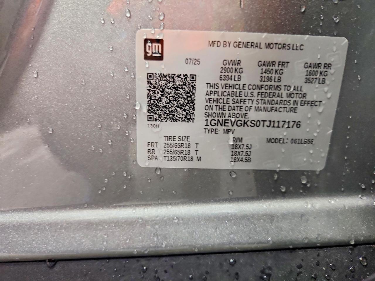 Chevrolet Traverse Lt