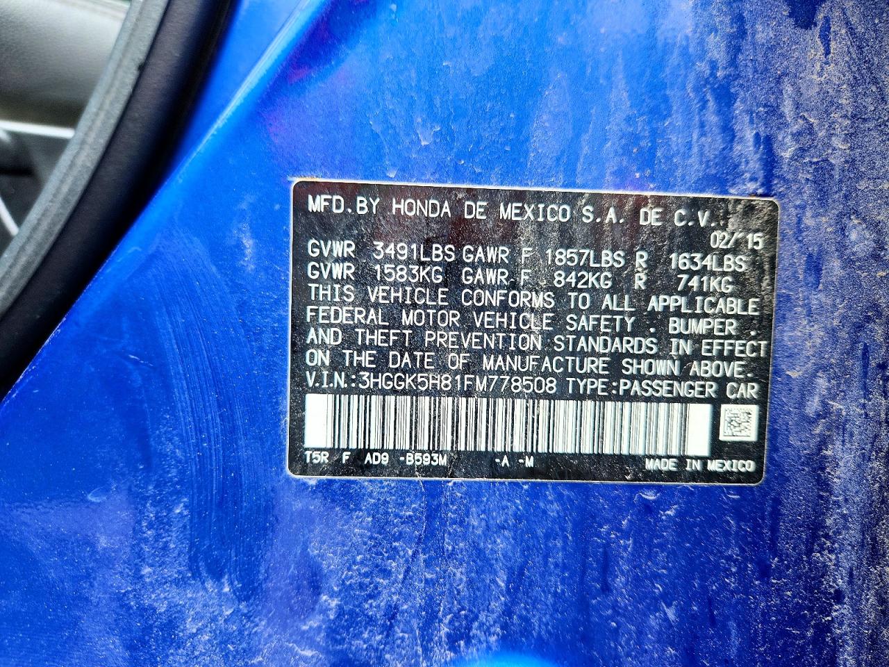 Honda Fit Ex