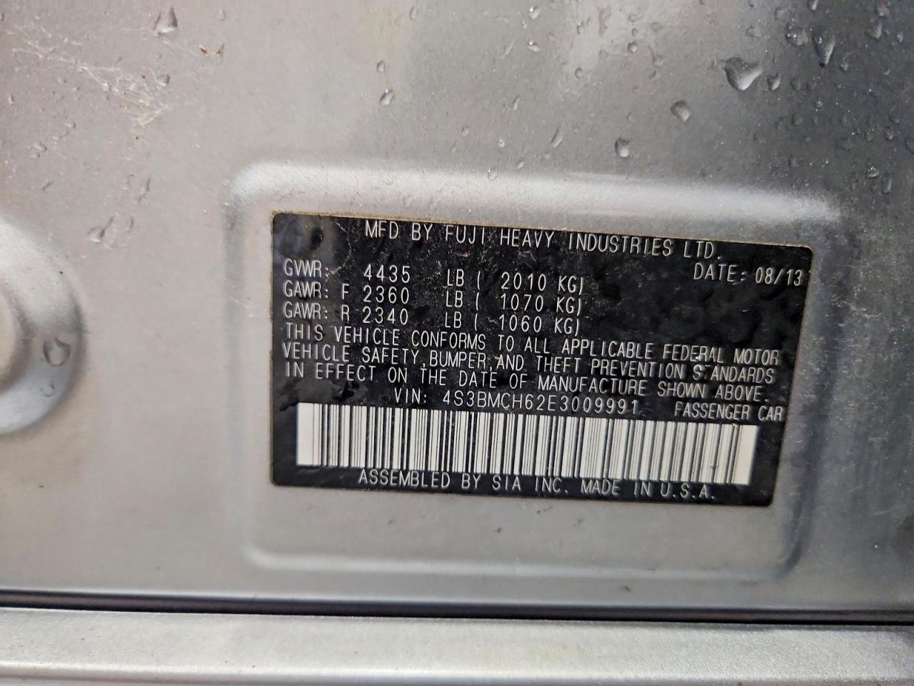 Subaru Legacy 2.5i Sport