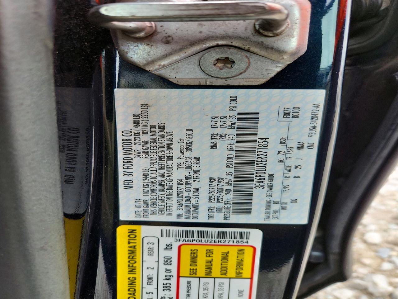 Ford Fusion Se Hybrid