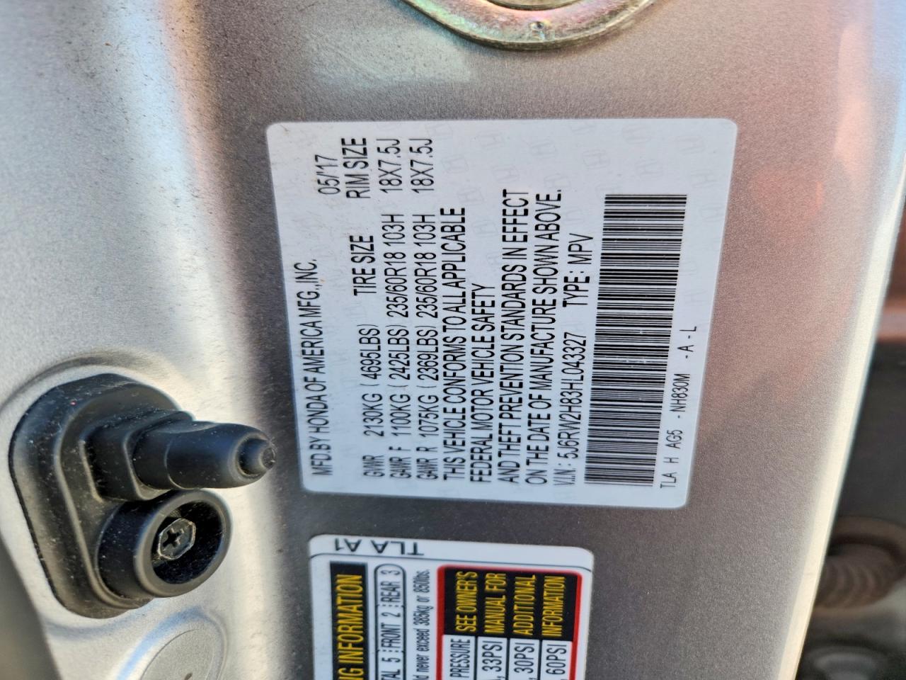 Honda Crv Exl