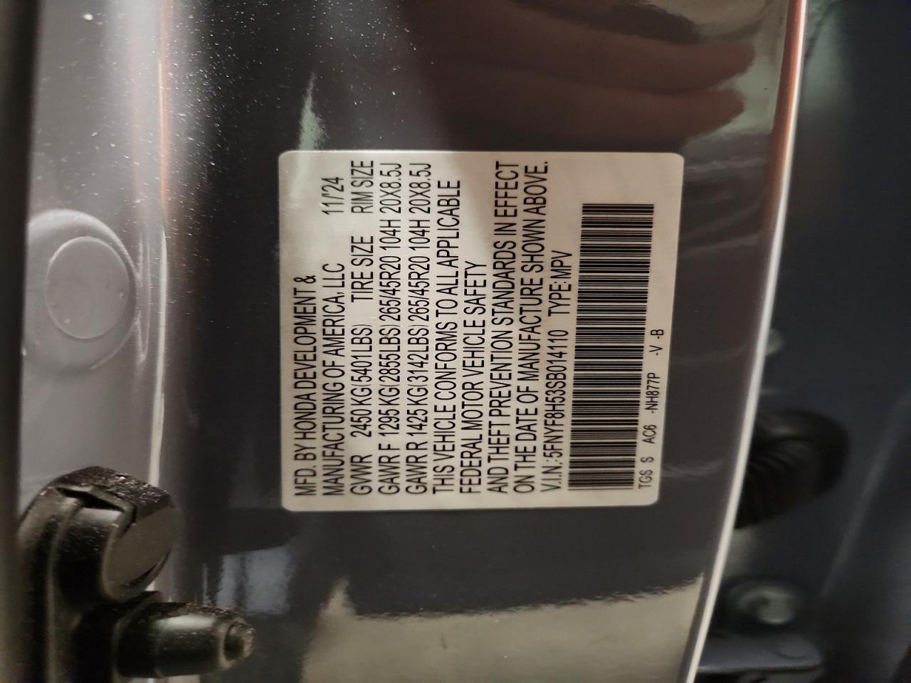 Honda Passport Exl
