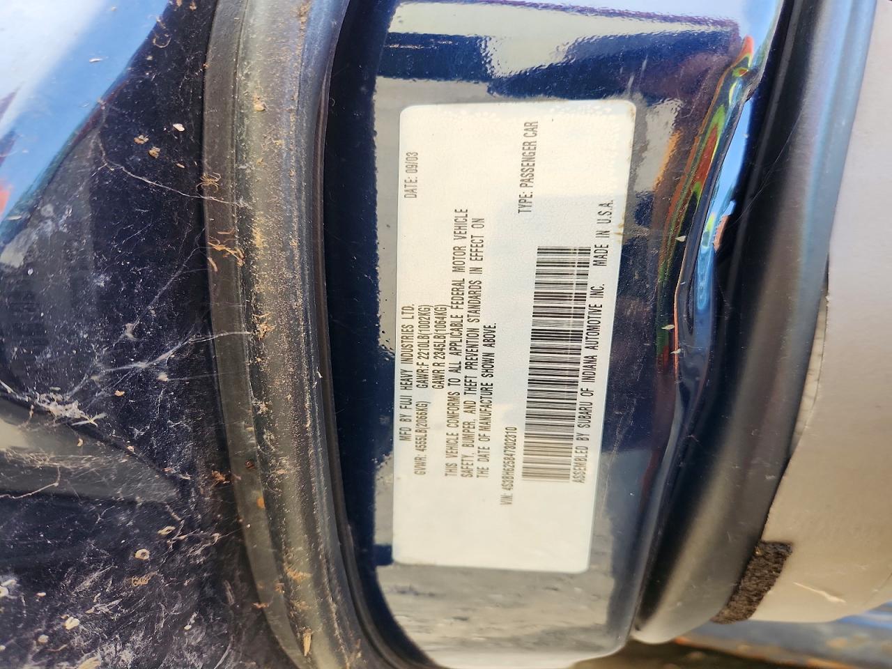Subaru Legacy L Special