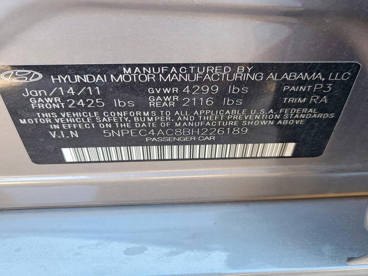 Hyundai SONATA Se