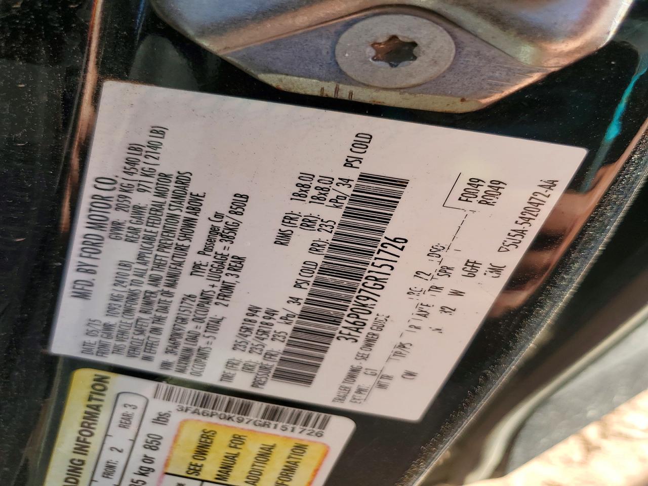 Ford Fusion Titanium
