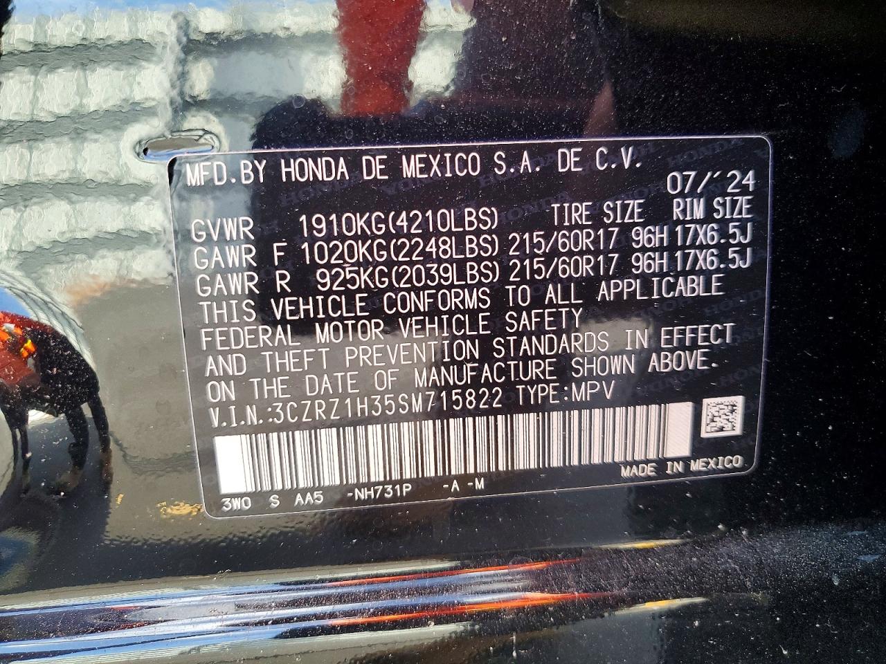 Honda HR-V Lx