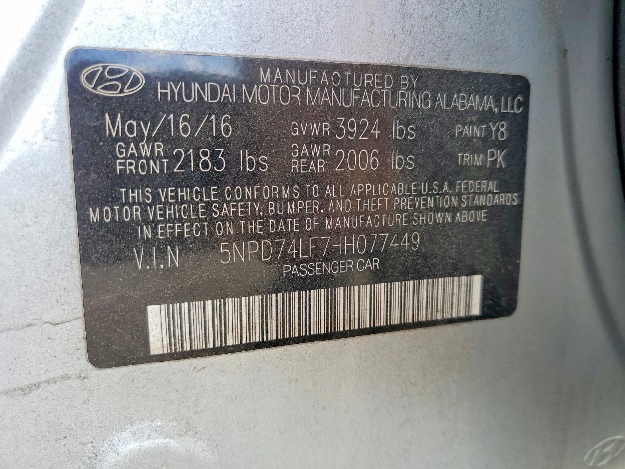 Hyundai ELANTRA Se