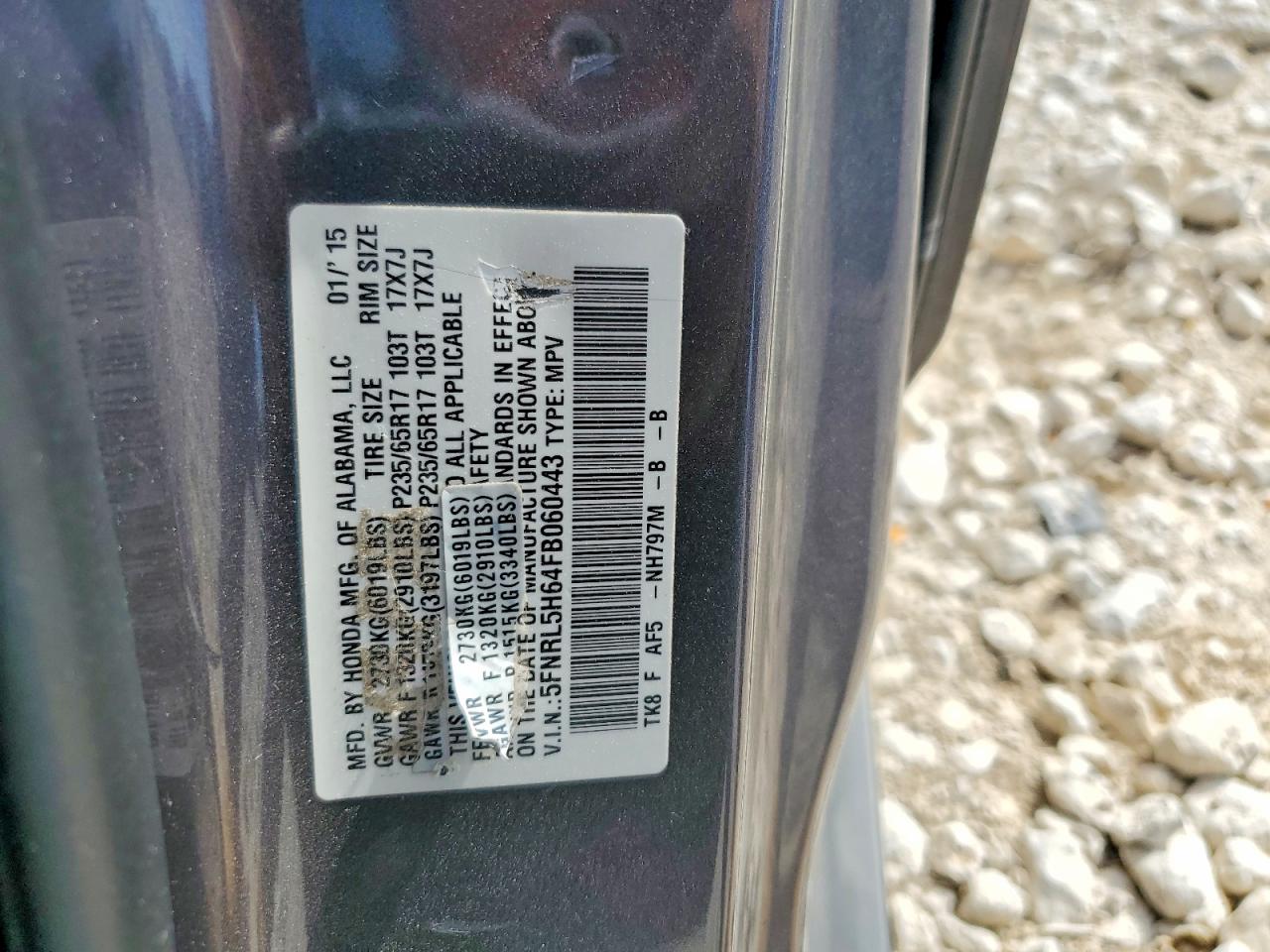 Honda Odyssey Exl