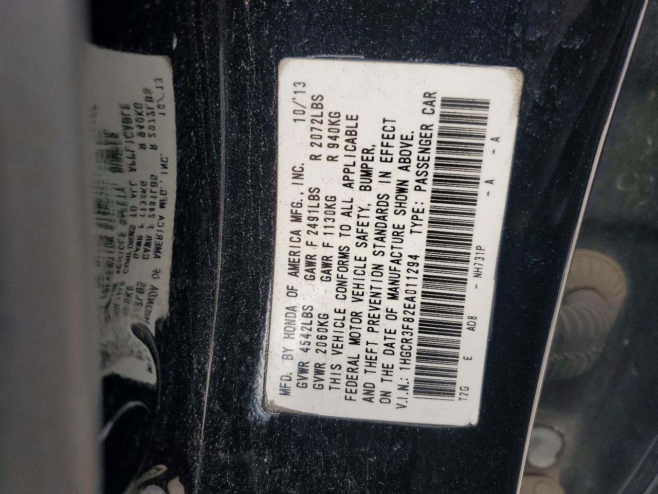 Honda Accord Exl