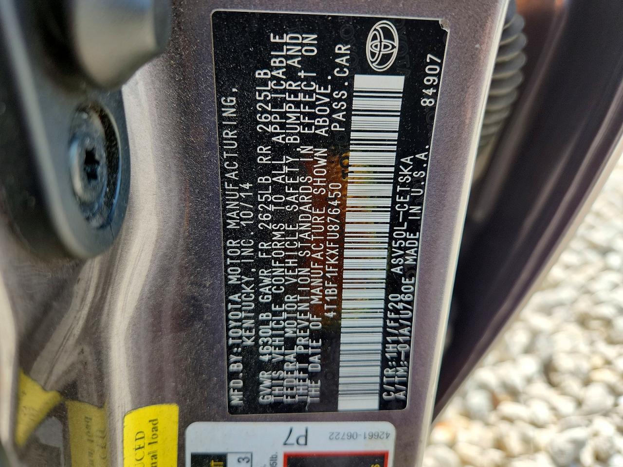 Toyota Camry Se