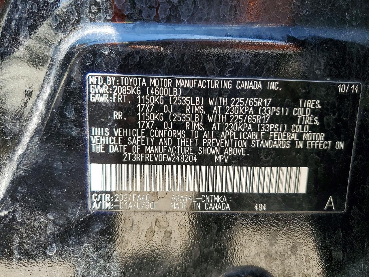 Toyota RAV4 Xle