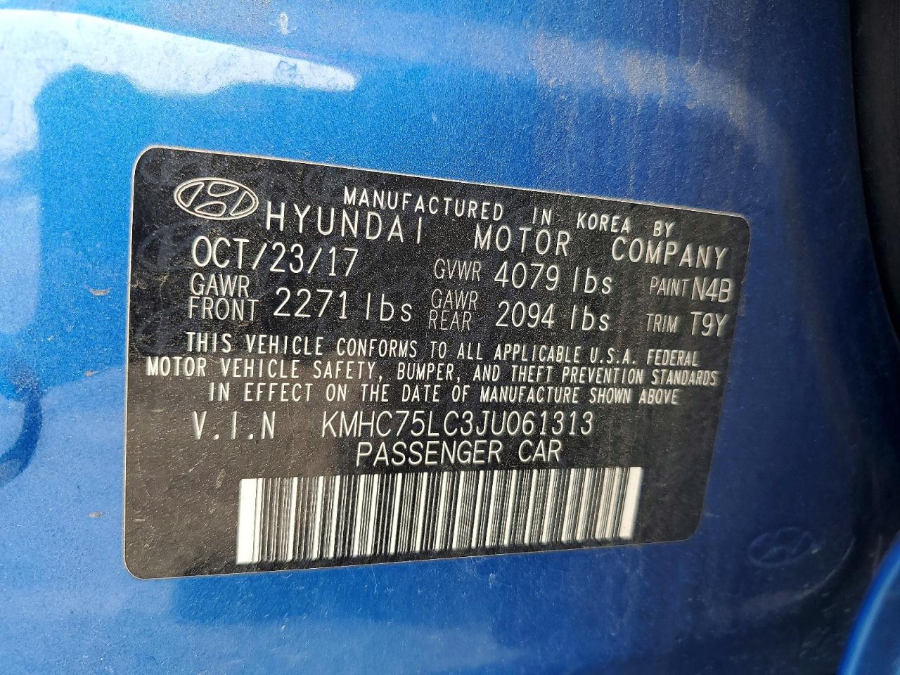 Hyundai Ioniq Sel
