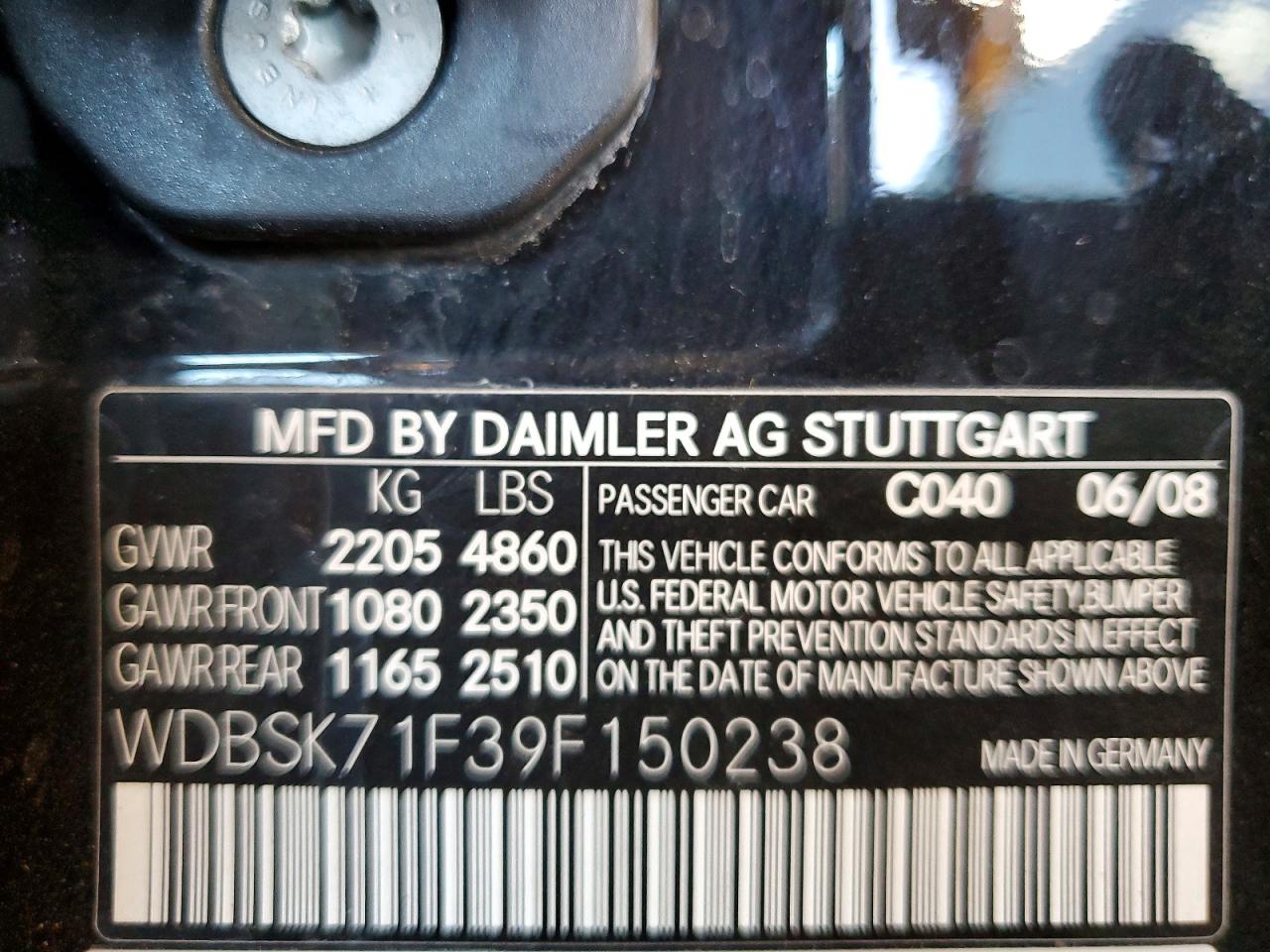 Mercedes-Benz S-Class 550