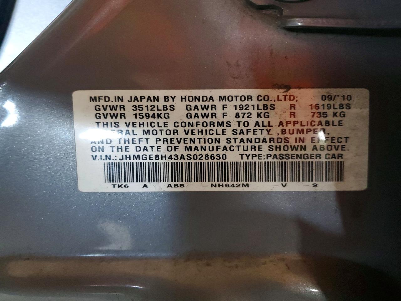Honda Fit Sport