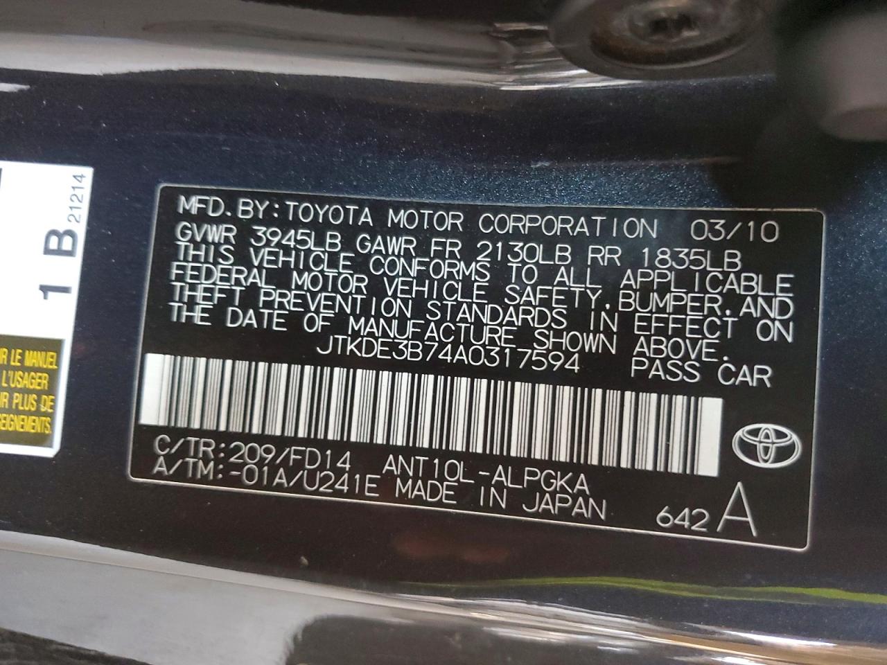 Scion TC Base