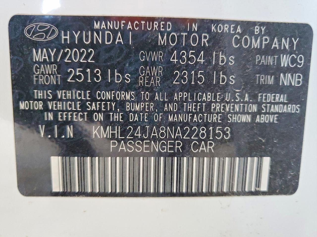 Hyundai SONATA Se