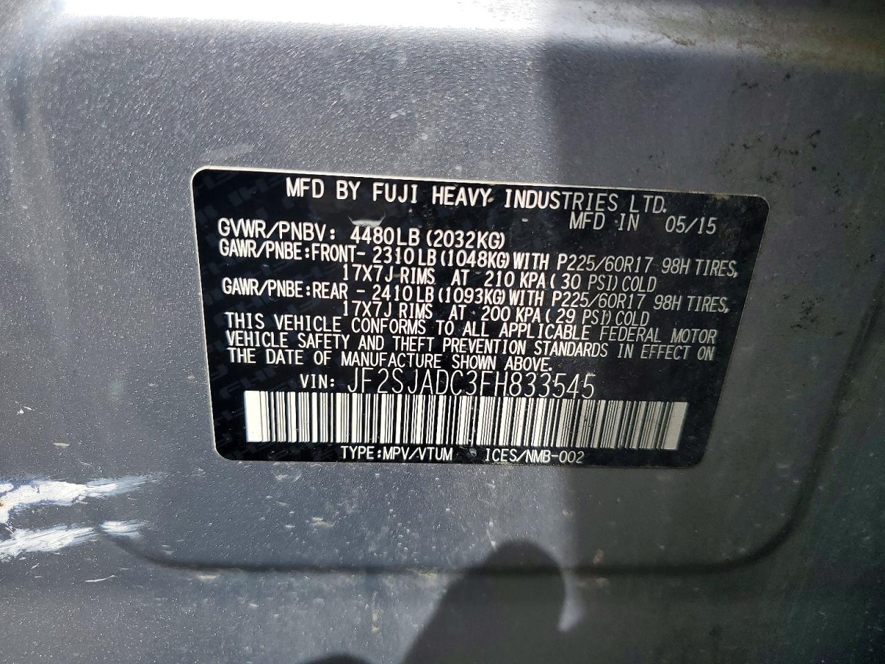 Subaru Forester 2.5i Premium