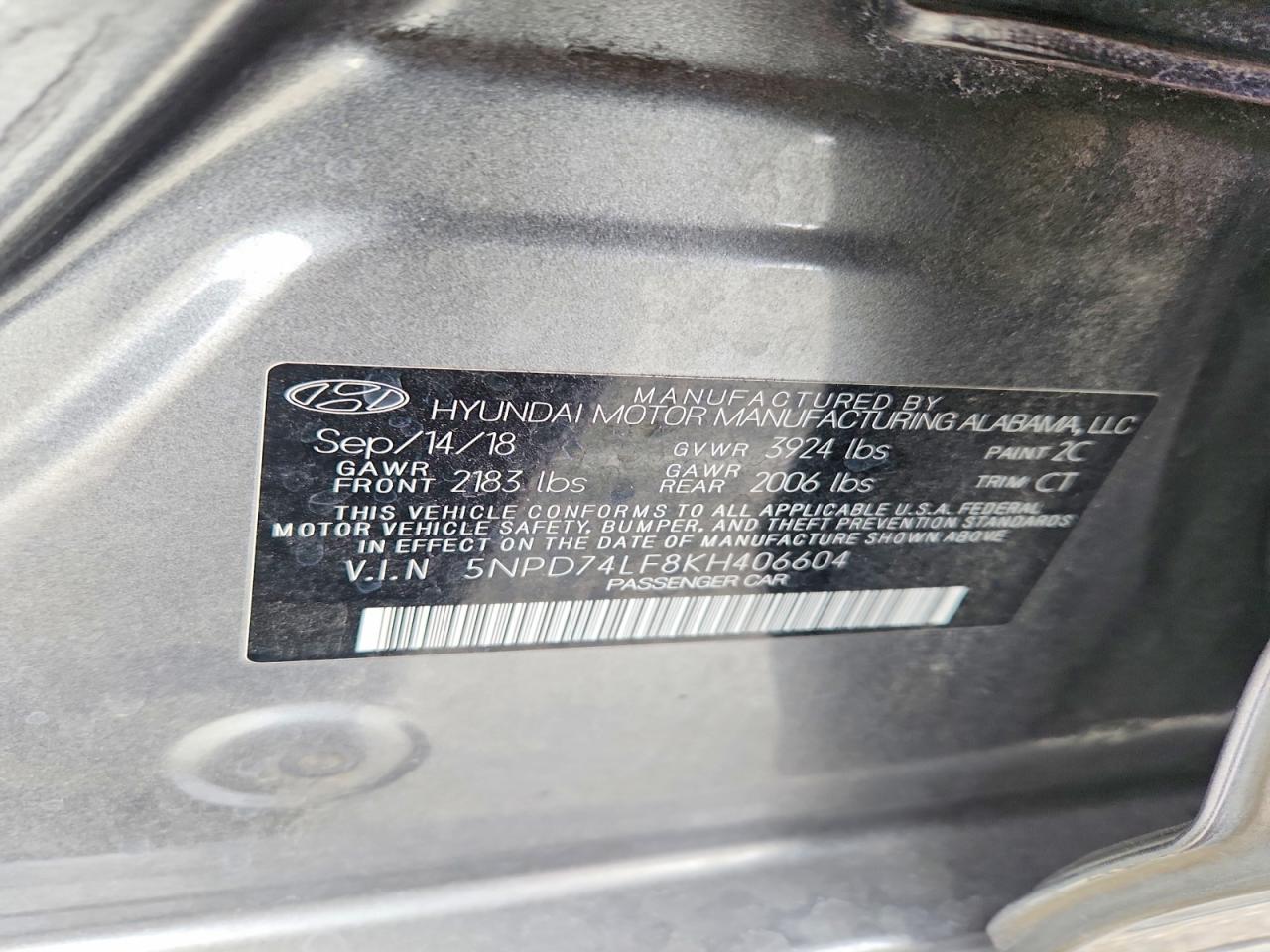 Hyundai ELANTRA Se