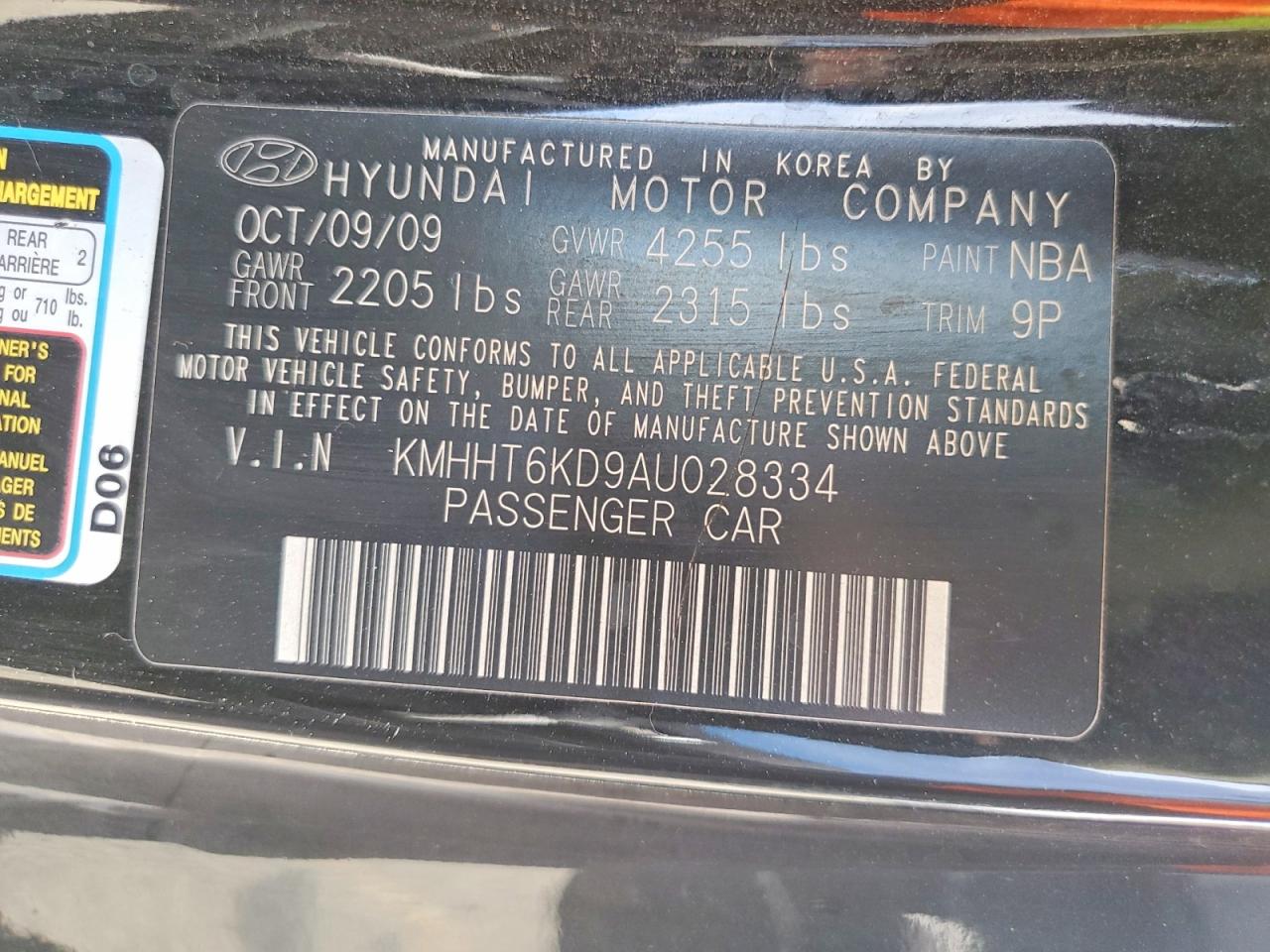 Hyundai Genesis 2.0t