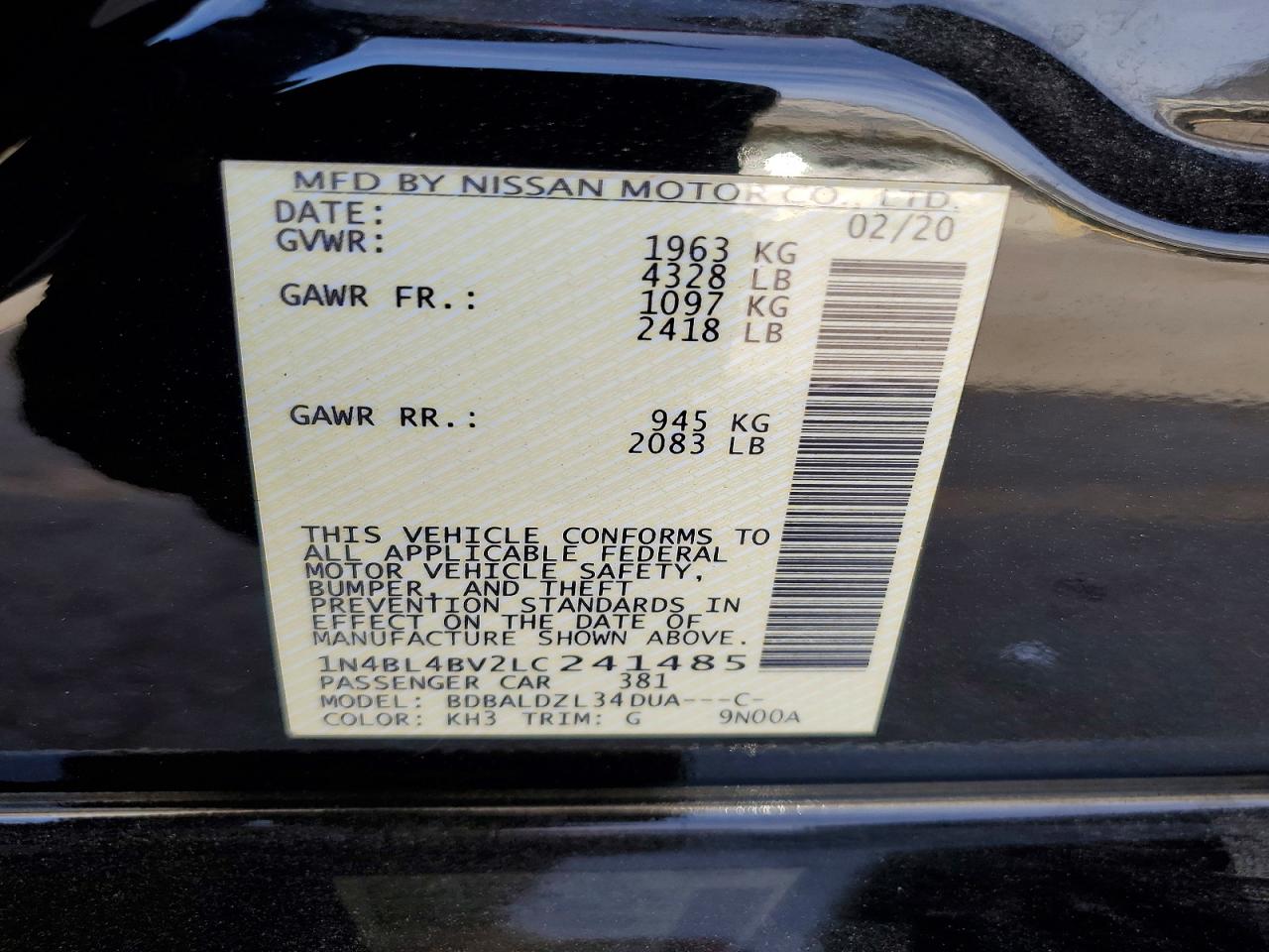 Nissan Altima S