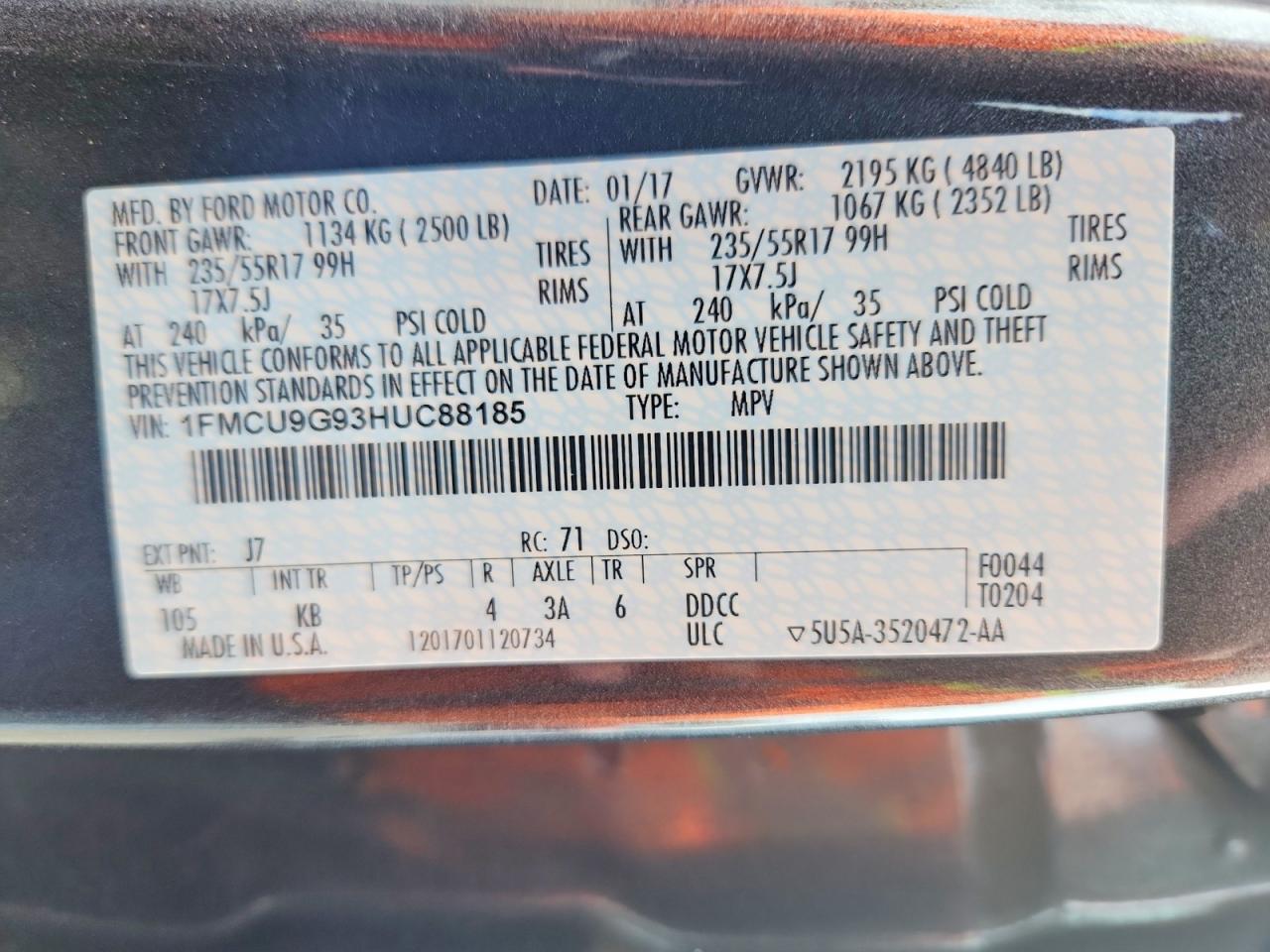 Ford Escape Se