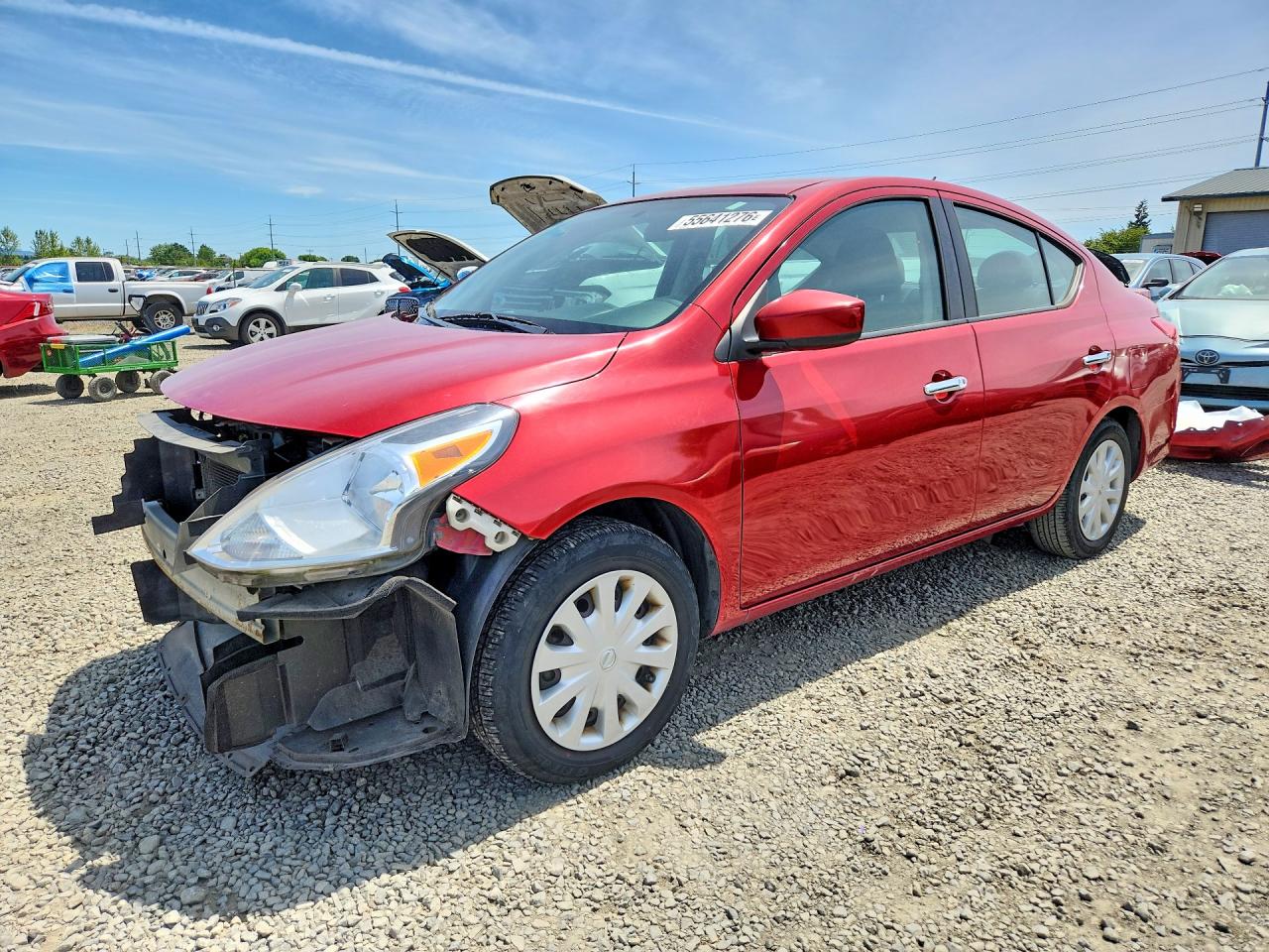 Salvage Nissan Versa Image