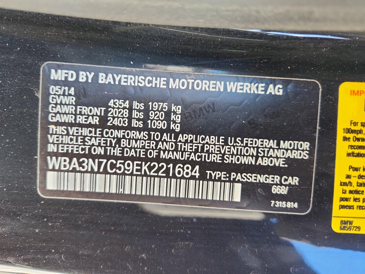 BMW 4 Series I