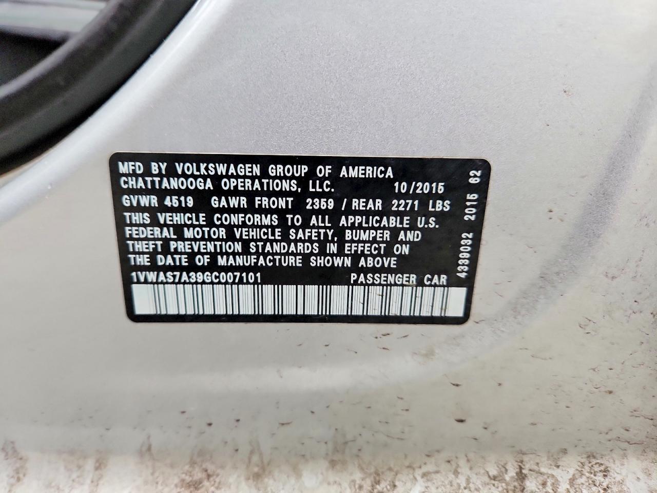 Volkswagen Passat S