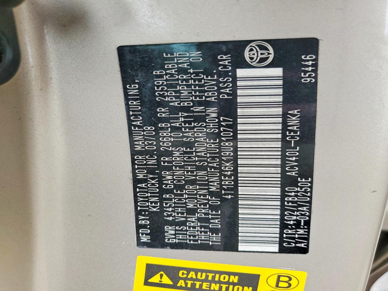 Toyota Camry Base