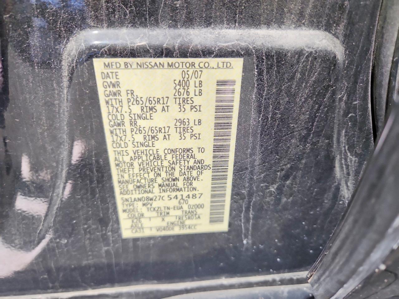 Nissan Xterra X