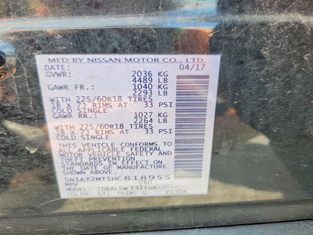 Nissan Rogue Sl