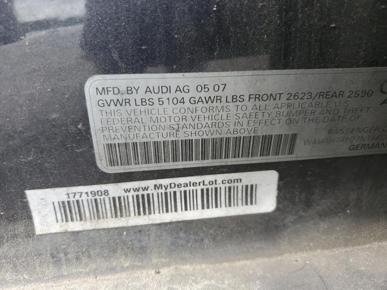 Audi A6 3.2