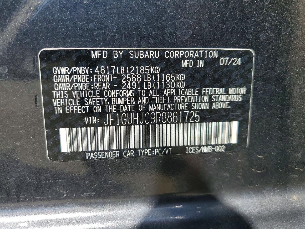 Subaru Impreza Rs